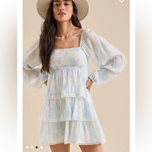 New with tags Altar’d state Eden Floral Mini Dress